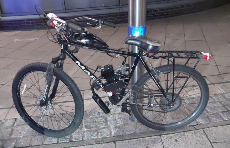 Pushbike With Engine Seized In Dartford