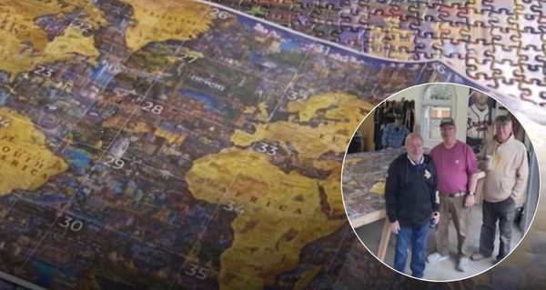 Neuvěřitelný výkon: Muž složil největší puzzle na světě