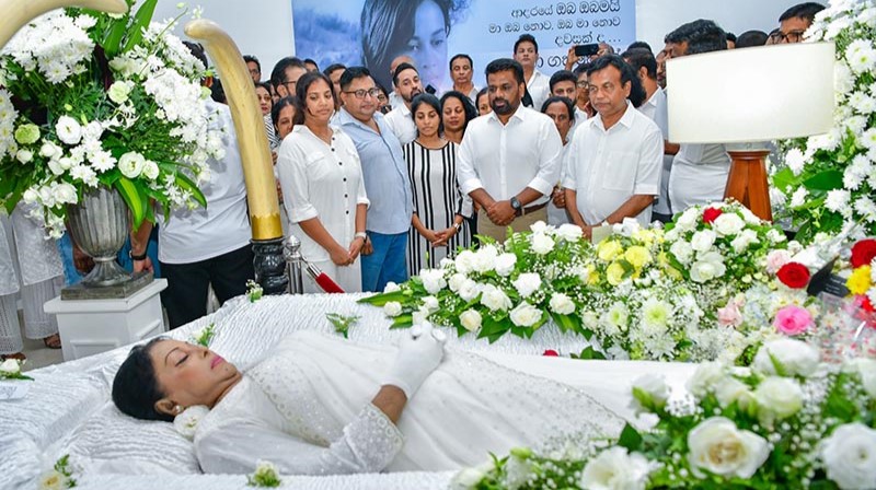 President pays tribute to Sri Lankan icon Malini Fonseka | EconomyNext