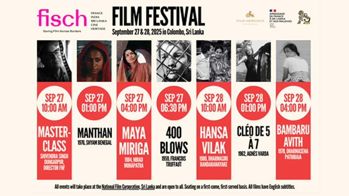 Restored classic films from Sri Lanka, France India shown from Sept 17 | EconomyNext