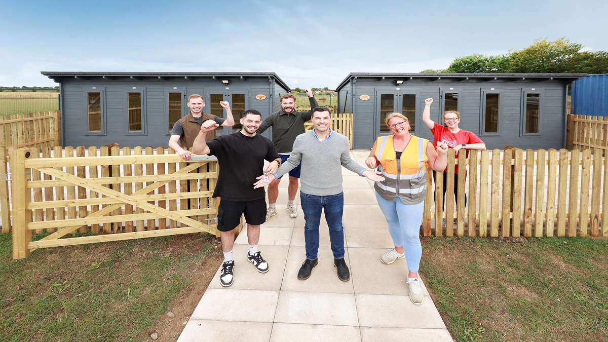 Housebuilder Constructs Two Outdoor Classrooms For The Hive Thanet