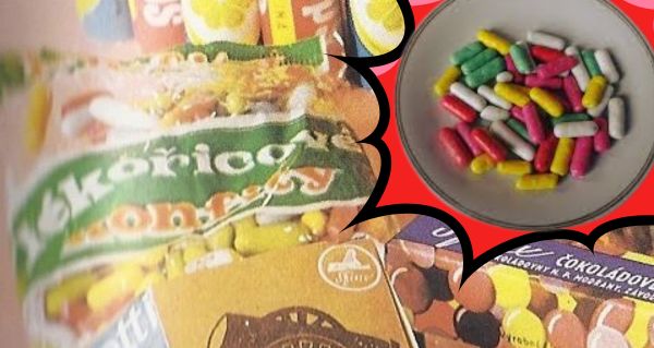 Vzpomínáte? Tyhle barevné lékořicové konfity za 3 Kčs jsme jako děti milovali – cucali jsme sladkou polevu a lékořici potají vyplivli!