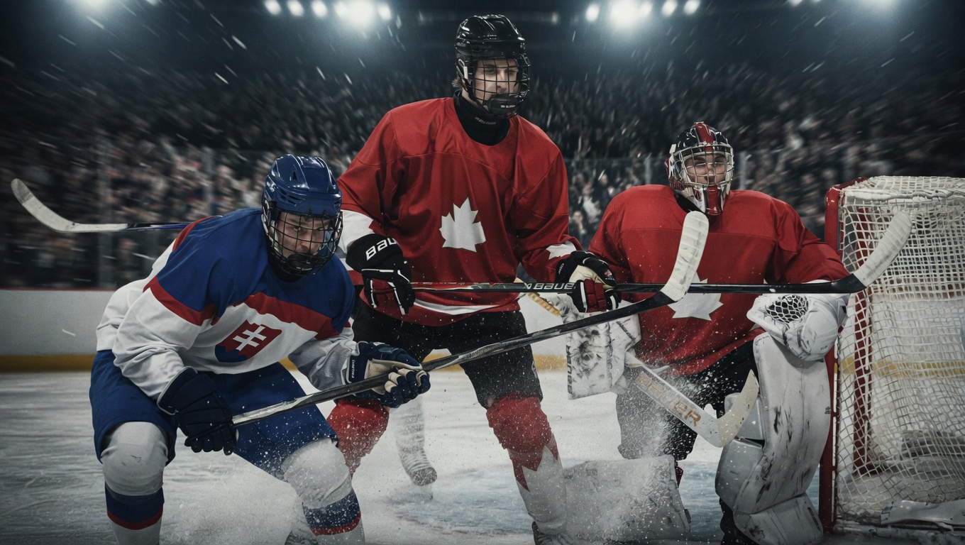 Senzace na úvod šampionátu: Slováci poprvé v historii porazili Kanadu