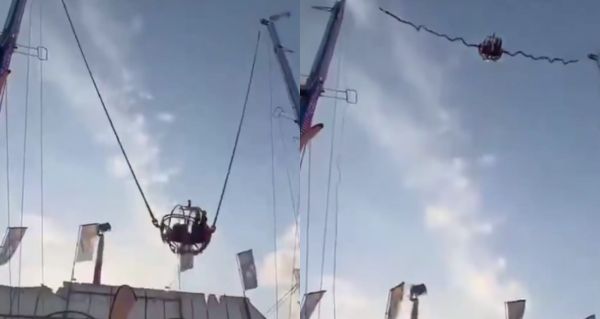 Horor na atrakci: Kabina s dětmi padala z výšky 90 metrů, lidé křičeli hrůzou