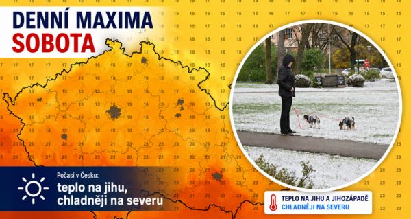 Po slunečném víkendu přijde šok. Vrací se sníh!
